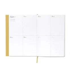 Octagon | Agenda Weekly Planner A5 Camel 2026-2027 (Semanal)