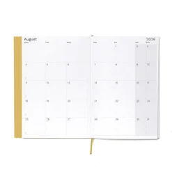 Octagon | Agenda Weekly Planner A5 Camel 2026-2027 (Semanal)