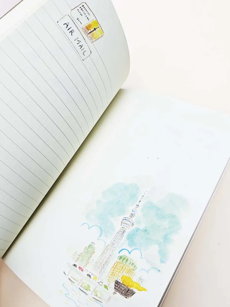 Paperways | Cuaderno de Viaje Ilustrado L'Après-midi Tokyo Tower