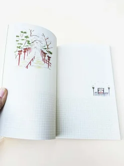 Paperways | Cuaderno de Viaje Ilustrado Travel Journal L'Après-midi Kyoto Kiyomizu Spring