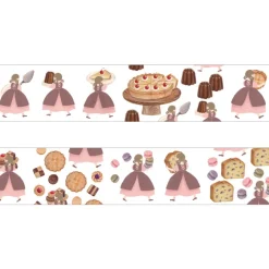 Papier Platz | Necktie Sweets Are Baked Washi Tape