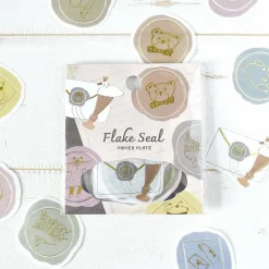 Papier Platz | Pegatinas Flake Shochirou Tobimatsu Sealing Stamps