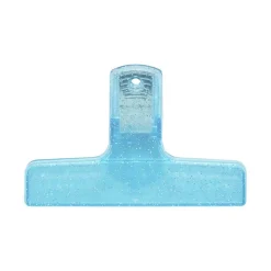 Penco | Clip de Plástico Glitter Light Blue