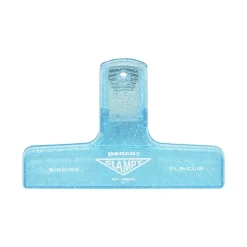 Penco | Clip de Plástico Glitter Light Blue