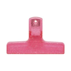 Penco | Clip de Plástico Glitter Pink