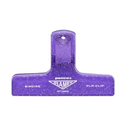Penco | Clip de Plástico Glitter Purple