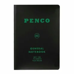 Penco | Cuaderno Soft PP A5 Black (Rayas)