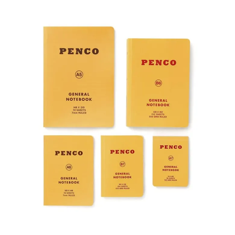 Penco | Cuaderno Soft PP A6 Red (Rayas)