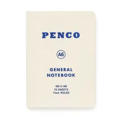 Penco | Cuaderno Soft PP A6 White (Rayas)