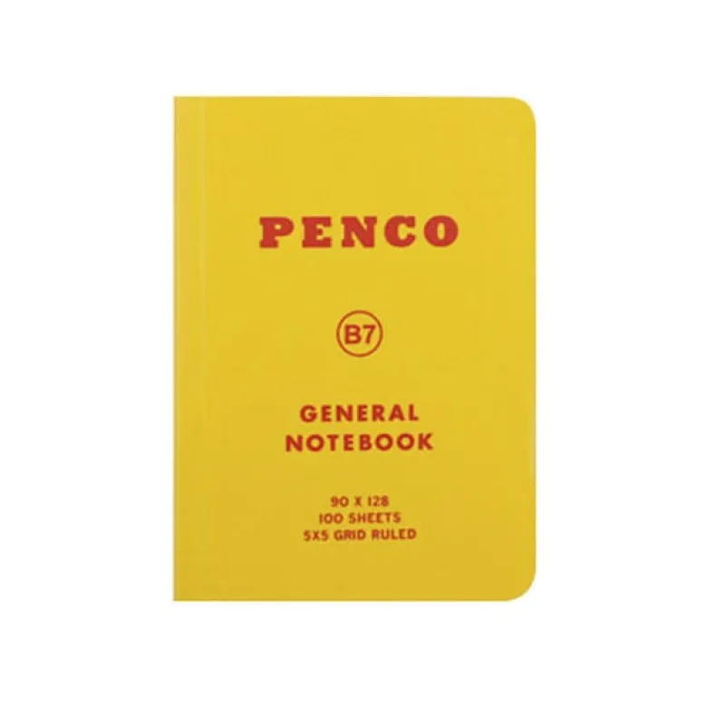 Penco | Cuaderno Soft PP B7 Yellow