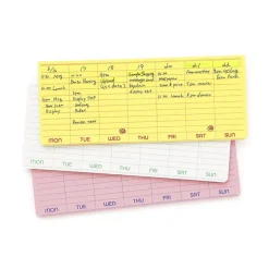 Penco | Notas Adhesivas Weekly Yellow
