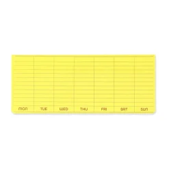 Penco | Notas Adhesivas Weekly Yellow