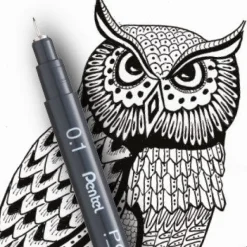 Pentel | Bolígrafo Calibrado Pointliner 0.1mm