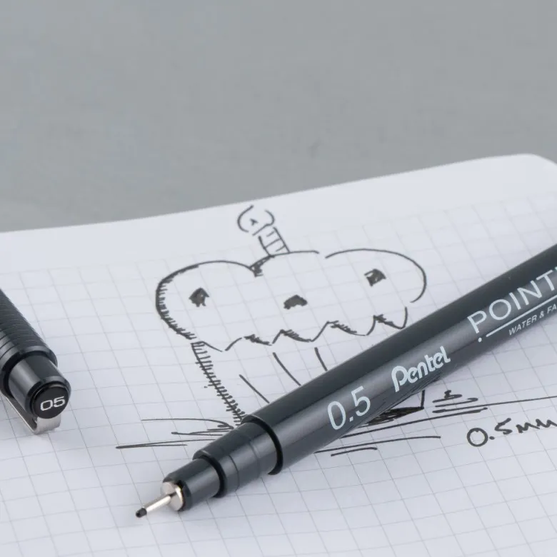 Pentel | Bolígrafo Calibrado Pointliner 0.5mm