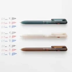 Pentel | Bolígrafo Calme 3-Colores Relaxed Forest 0.5 Sea Blue