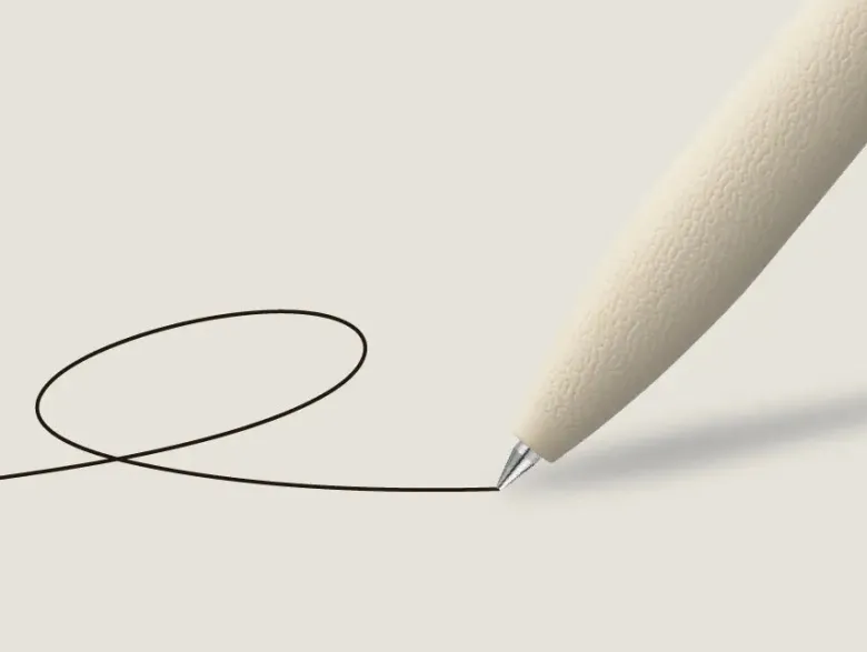 Pentel | Bolígrafo Multicolor Calme Light Blue 0.35