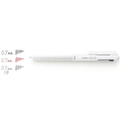 Pentel | Bolígrafo Multicolor + Portaminas Calme Blanco