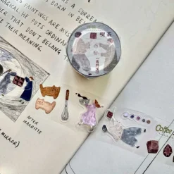 Pion | Pegatinas en Rollo Mini Girl Candy Matte PET Tape