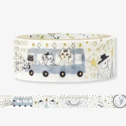 Seal-do | Kirapika Kenji Miyazawa Journey Agate Washi Tape