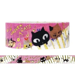 Seal-do | Kirapika Uneven Cats Washi Tape