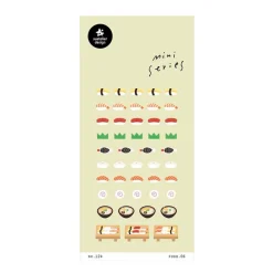 Suatelier | Pegatinas Mini Series Food 06
