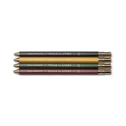 Tools To Liveby | Bolígrafo de Madera Dark Red 0.5