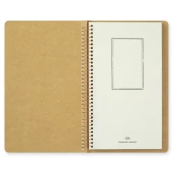 Traveler's Company | Cuaderno con Espiral A5 Slim Porta Tarjetas
