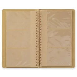 Traveler's Company | Cuaderno con Espiral A5 Slim Porta Tarjetas