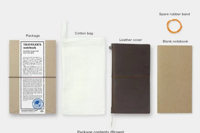 Traveler's Company | Cuaderno Traveler's Notebook Regular Brown