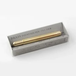 Traveler's Company | Pluma Estilográfica Brass Fountain Pen