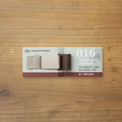 Traveler's Company | Porta bolígrafo M 016 Brown