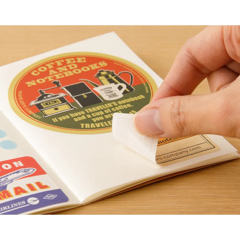 Traveler's Company | Recambio Passport 017 Sticker Release Paper