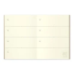 Traveler's Company | Recambio Passport 007 Planificador Semanal