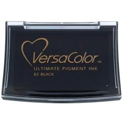 Tsukineko | Tinta Versacolor Negro Opaco 82