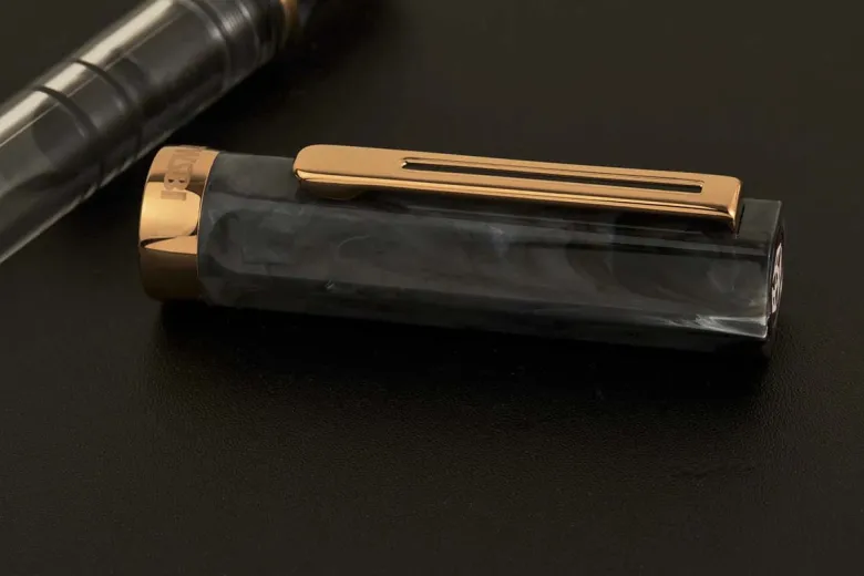 TWSBI | Pluma Estilográfica ECO Black Marble With Bronze EF