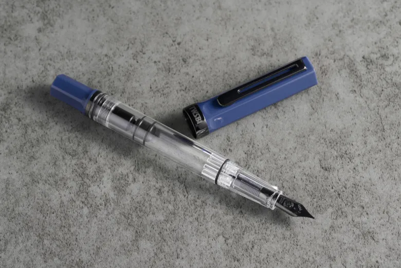 TWSBI | Pluma Estilográfica ECO Slate Blue with Onyx EF