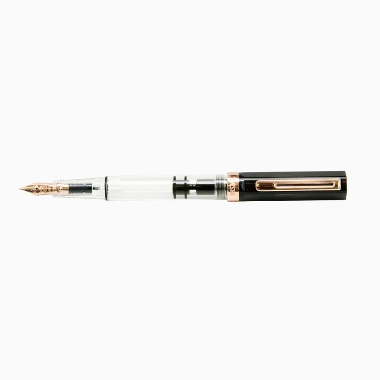 TWSBI | Pluma Estilográfica ECO Smoke With Rose Gold F