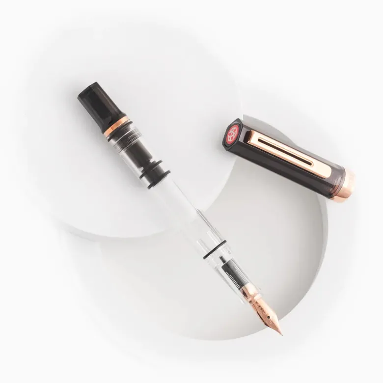 TWSBI | Pluma Estilográfica ECO Smoke With Rose Gold F