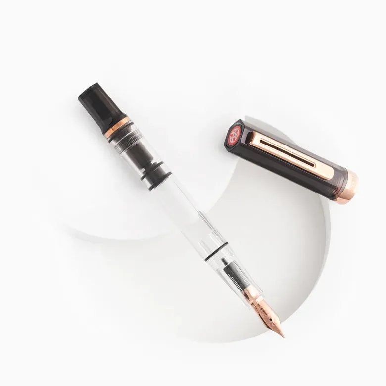 TWSBI | Pluma Estilográfica ECO Smoke With Rose Gold F