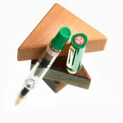 TWSBI | Set Pluma Estilográfica ECO T Royal Jade F con Tinta Midnight Blue