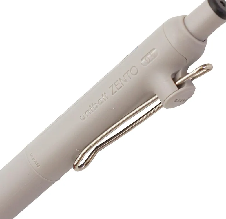 Uniball | Bolígrafo Zento Basic 0.38 Black (Tinta Negra)