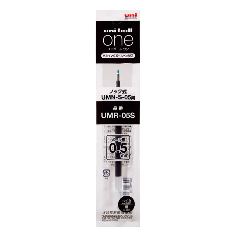 Uniball | Recambio Negro 0.5mm para Bolígrafo ONE