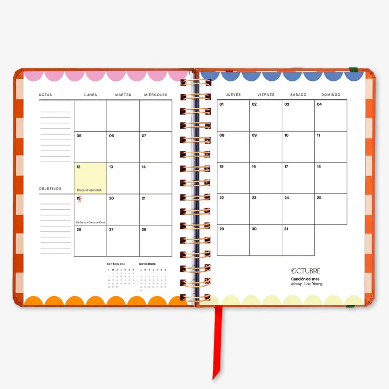 Uo Estudio | Agenda Escolar Sunset 2026-2027 (Diaria)