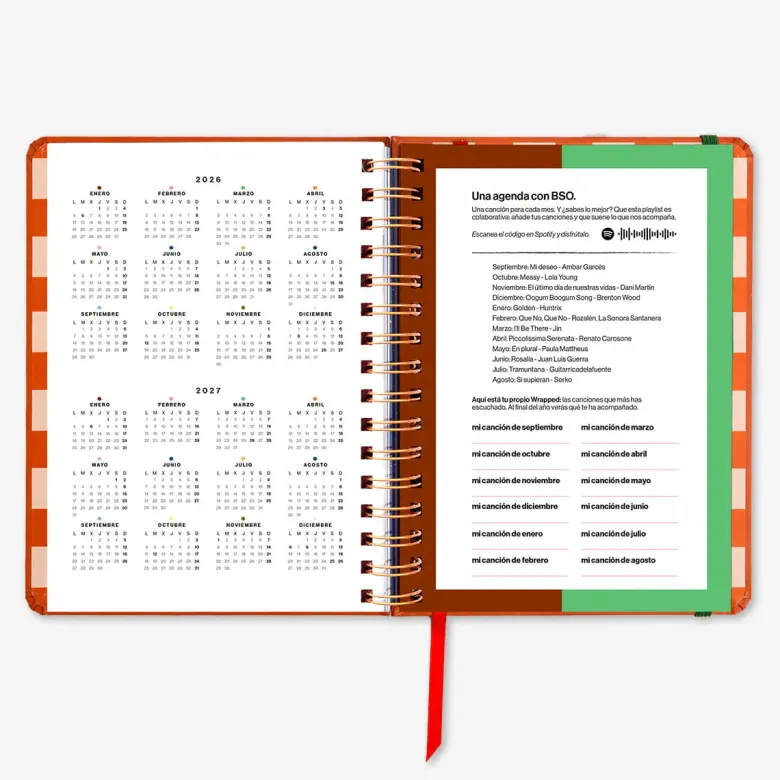 Uo Estudio | Agenda Escolar Sunset 2026-2027 (Diaria)