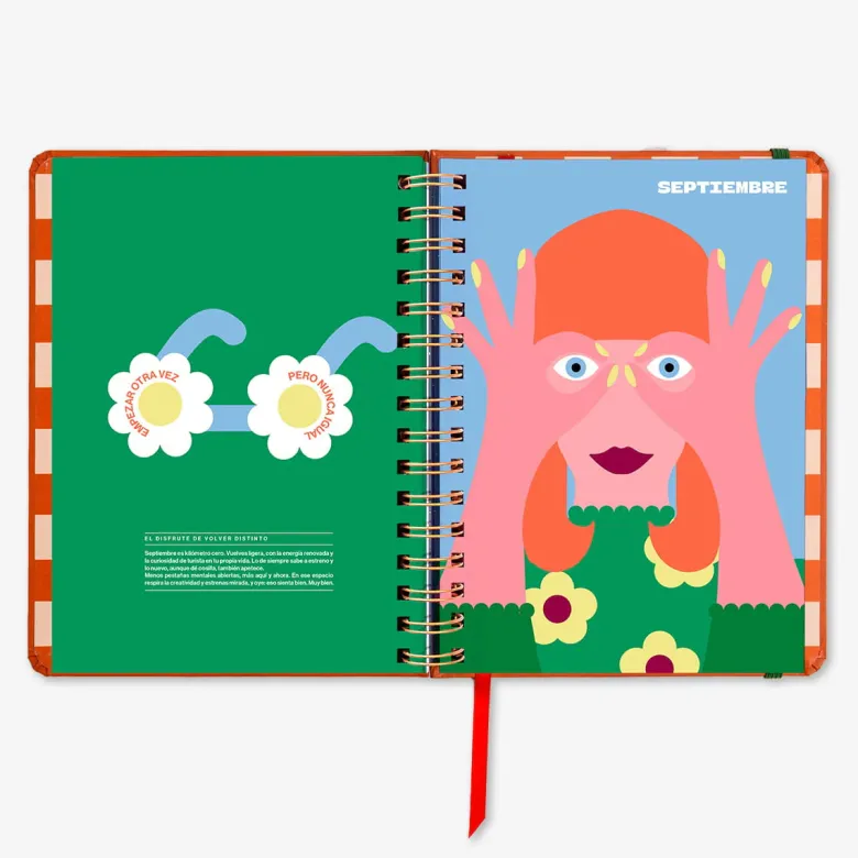 Uo Estudio | Agenda Escolar Sunset 2026-2027 (Diaria)