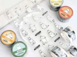 World Craft | Moomin Face Series Happy Clear Tape