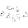 World Craft | Pegatinas Moomin Face Series Ennui