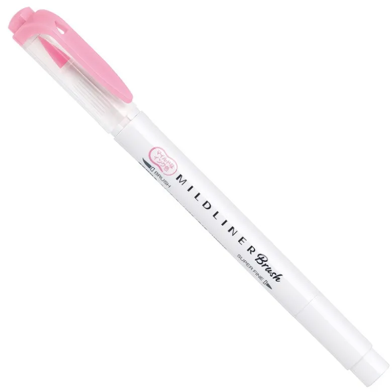 Zebra | Pack de Rotuladores Pincel Mildliner Pastel (Nuevo Packaging)