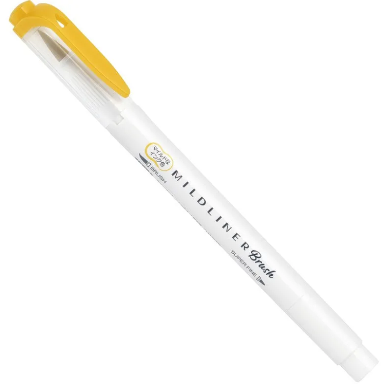 Zebra | Pack de Rotuladores Pincel Mildliner Warm (Nuevo Packaging)