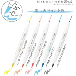 Zebra | Pack de Rotuladores Pincel Mildliner Soft (Nuevo Packaging)